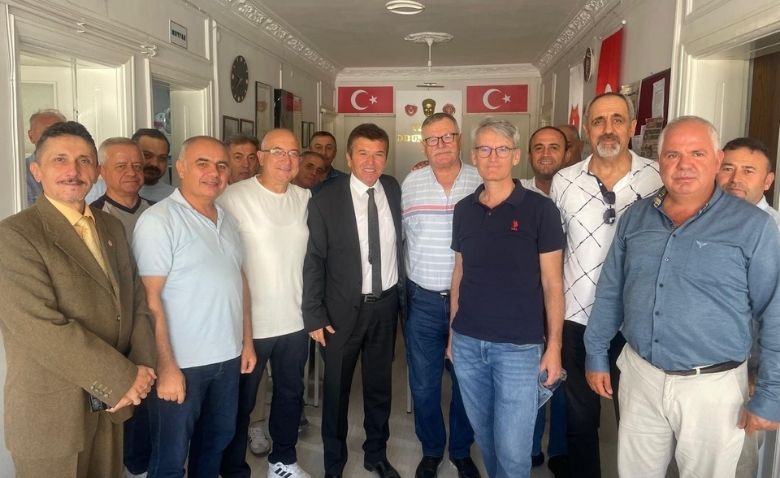 Sayın Necmi TENGİLİMOLU Eskişehir TEMAD Odunpazarı Şube Başkanlığını ziyaret etti